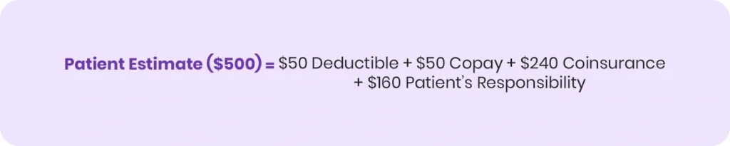 Calculate the Final Estimate example